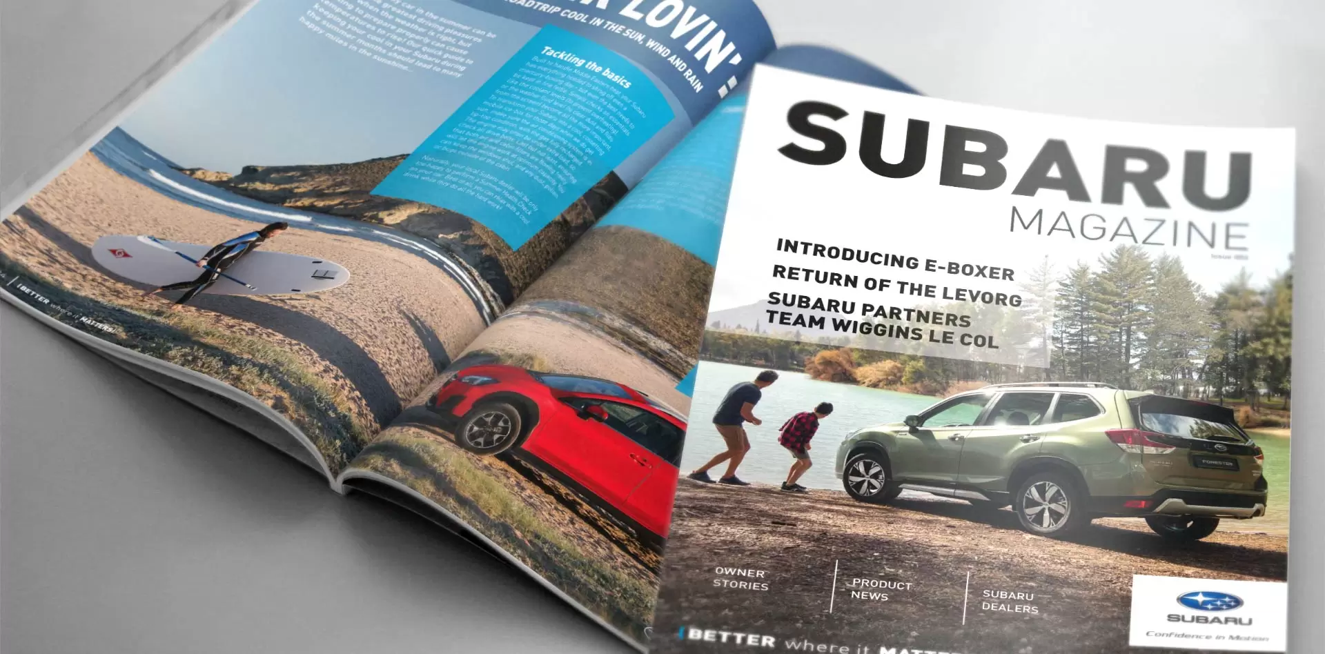 Subaru magazine